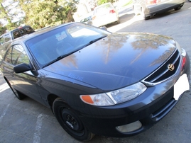 2000 TOYOTA SOLARA SLE BLACK 3.0L AT Z16242